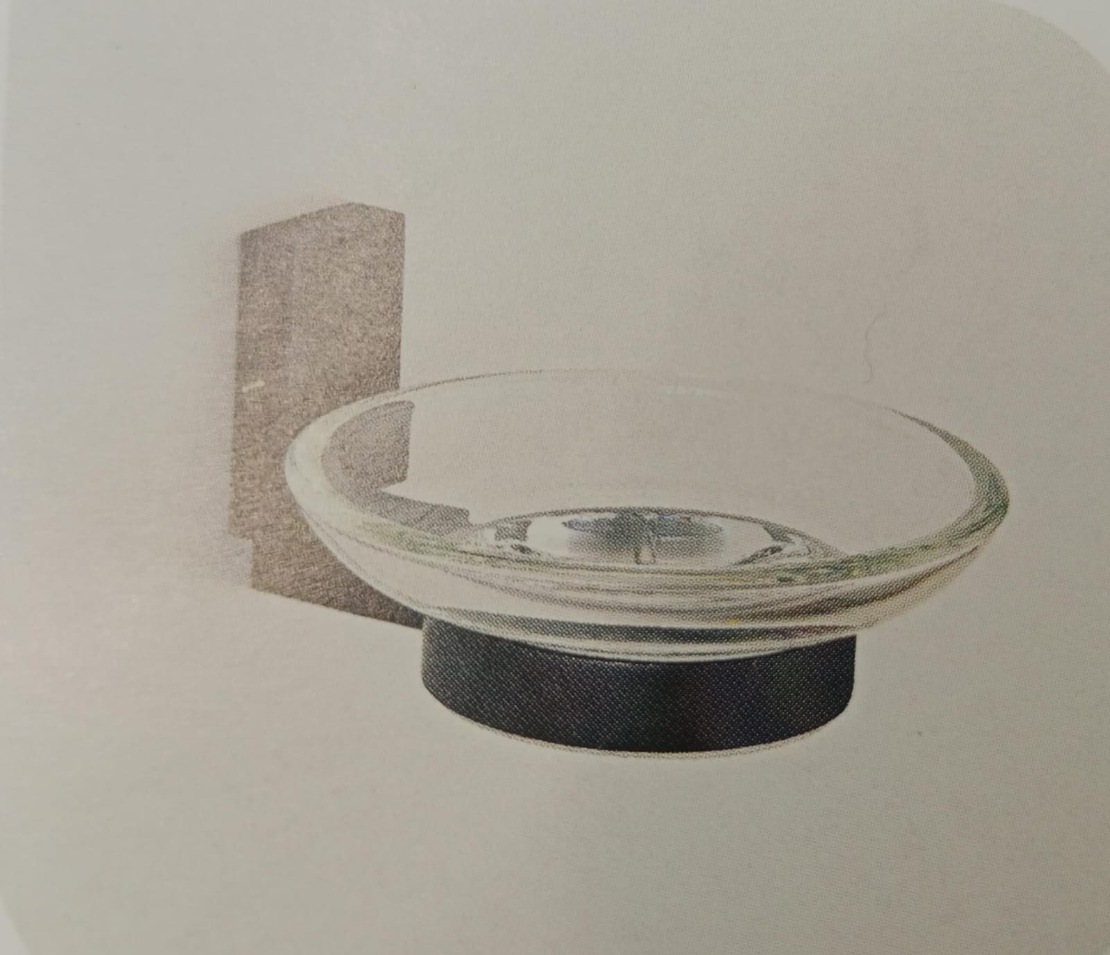 DECOR CARTIER GLASS SOAP DISH CT0002